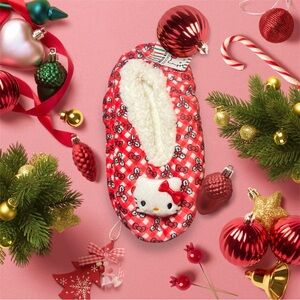 Hello Kitty Christmas Slippers!